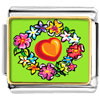 Gold Plated Cartoon Theme Photo Italian Charm, Gifts Of Nature