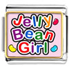 Gold Plated Cartoon Theme Photo Italian Charm, Jelly Bean  ... 