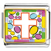Easter Cross  White  Photo Italian Charm
