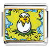 Gold Plated Cartoon Theme Photo Italian Charm Easter