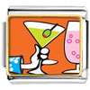  Gold  Plated Food Drink Photo Italian  Charm   Bracelets  VPH2057