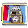 Gold Plated Landmark Big Ben Photo Italian Charm Bracelets