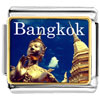 Gold Plated Travel Wat Phra Kaew Photo Italian Charm Bracelets