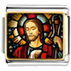  Gold  Plated Religion Jesus Photo Italian  Charm   Bracelets   ... 