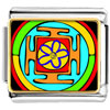  Gold  Plated Religion Taoism The Eight Diagram Photo Italian  ... 