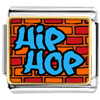 Gold Plated  Music  Hip Hop Photo Italian Charm Bracelets  ... 