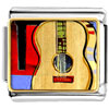 Gold Plated  Music  Classic Violoncello Photo Italian Charm  ... 