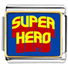 Gold Plated Famous People Superhero Photo Italian Charm Bracelets