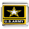 Gold  Plated Character Army Photo Italian  Charm   Bracelets   ... 