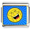 Laughing And Sparking Football Photo Italian Charm