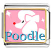Poodle Photo Italian Charm