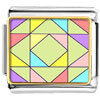 Multi Color Geometric Figure Photo  Italian  Charm