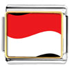 Indonesia Flag Photo Italian Charm