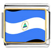 Nicaragua Flag Photo Italian Charm