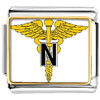 Italian Charms - Yellow Wings Logo Italian Charm Photo