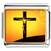 Jesus On The Cross Photo Italian Charm