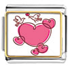 Hearts And Two Pigeons Photo Italian Charm