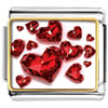Many Big And Small Red Hearts Of Love Photo Italian Charm