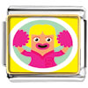 Cheering Squad Girl In Pink Dress Photo Italian Charm