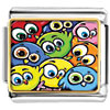 Easter Day Colorful Baby Birds Photo Italian Charm