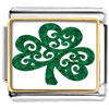 St Patrick's Day Simple Green Clover Tree Photo Italian Charm
