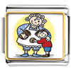 Grandma And Grandson Of Love Photo Italian Charm