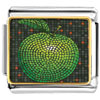 Green Apple With Leaf Photo Italian Charm