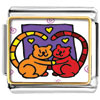 Double Lovely Bears In Love And Hearts Photo Italian Charm
