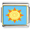 Sun Swirl Photo Italian Charm