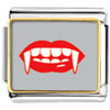 Halloween Vampire Teeth Photo Italian Charm