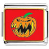 Scary Pumpkin Photo Italian Charm