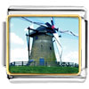 Old New Windmill Photo Italian Charm