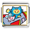 Cat And Mouse Cartoon Photo Italian Charm