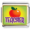 Teacher Apple Photo Italian Charm