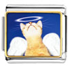 Angel Cat Photo Italian Charm