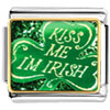 Kiss Me I'm Irish Photo Italian Charm