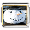 Real  Snowman  Photo Italian Charm