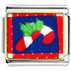 Candy Cane Quilt Square Photo Italian Charm