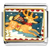 Christmas Reindeer Stamp Photo Italian Charm