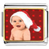 Baby Santa Photo Italian Charm