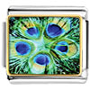 Green Peacock Feathers Photo Italian Charm