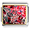 Fish On Red Photo Italian Charm