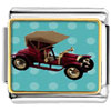Miniature  Antique  Car Photo Italian Charm