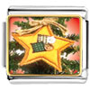 Quilted Star Ornament Photo Italian Charm