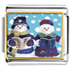 Snowman Carolers Photo Italian Charm