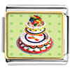 Tiered  Birthday  Cake Photo Italian Charm