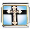 Ivory Crcifix On Cross Photo Italian Charm