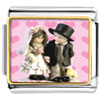 Little Bride &amp; Groom Photo Italian Charm