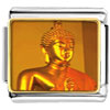 Gold Buddha Photo Italian Charm