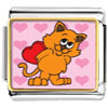 Cat With Valentine Photo Italian Charm